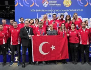 Türk Milli Tabanca Atış Takımı Avrupa'Dan 3 Madalya Ile Döndü