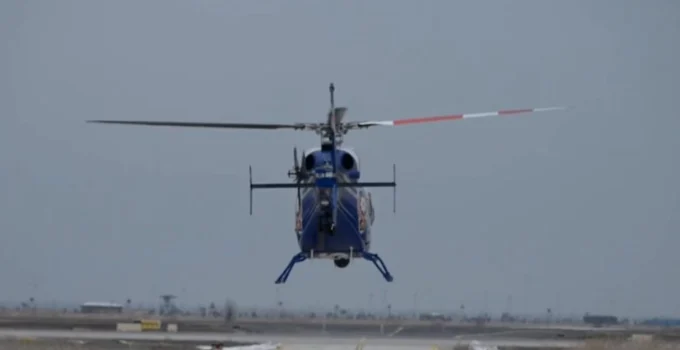 Van'Da Helikopter Destekli Denetimde Kaçan Araç Yakalandı