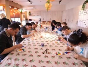 Zonguldak’ta özel çocuklardan renkli farkındalık etkinliği