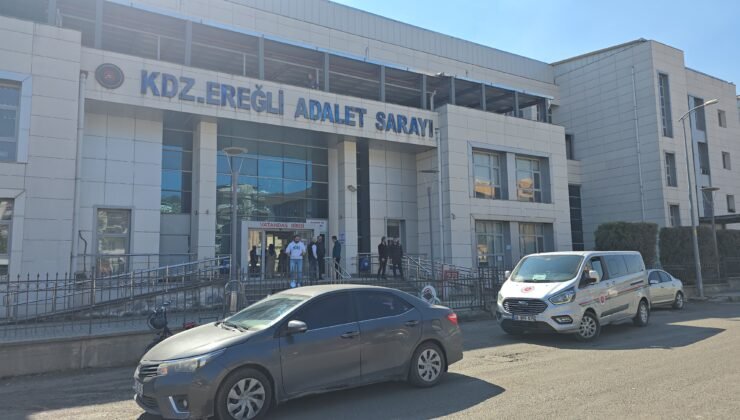 Ereğli’de Tutuklandığını öğrenen şüpheli adliyede camdan atladı