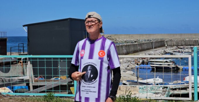 65 yaşındaki diş hekiminden Atatürk koşusu: Gençlere ‘Cumhuriyet için spor yapın’ çağrısı