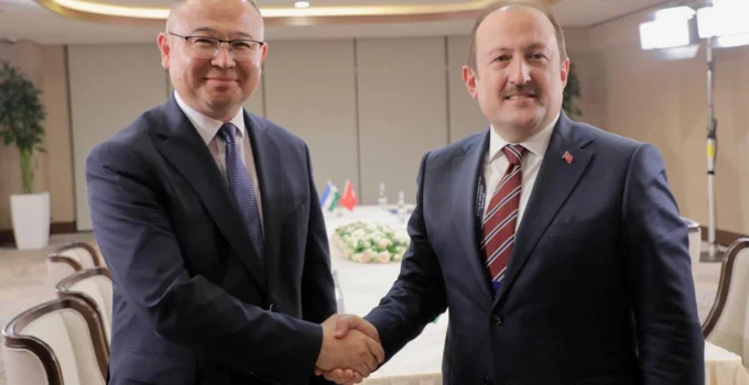 Afad’dan Özbekistan’la Afet Yönetiminde Iş Birliği Mesajı