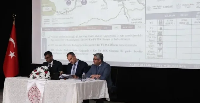 Ağrı’da İl Planlama Ve Koordinasyon Kurulu Toplandı