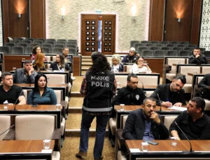 Ankara Keçiören'De Özel Güvenlik Personeline 'Narko Kaan' Eğitimi