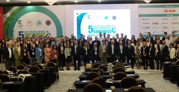 Antalya’daki 5. Uluslararası Gıda Kimyası Kongresi'Nde Akıllı Teknolojiler Öne Çıktı