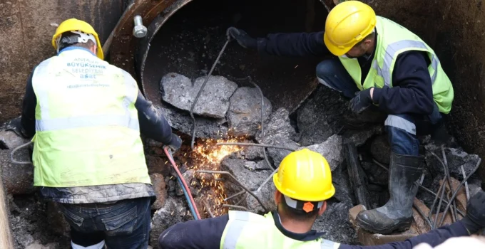 Antalya Muratpaşa’da Kritik Hatta Vana Yenileme Çalışması Tamamlandı