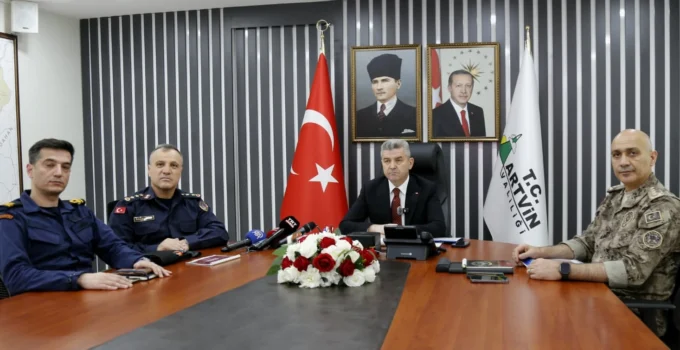 Artvin’de Yılın Ilk Çeyreğinde Suç Oranlarında Düşüş