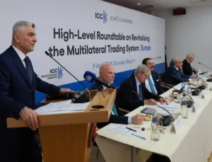 Bakan Bolat Brüksel'De Yuvarlak Masada Konuştu