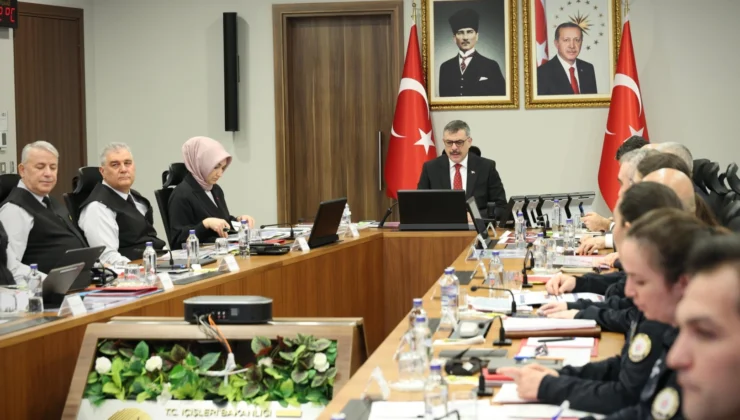 Bakan Çiftçi'Den Valilerle Güvenlik Toplantısı