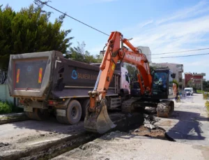 Balıkesir Bandırma’da Asbestli Hatlar Yenileniyor