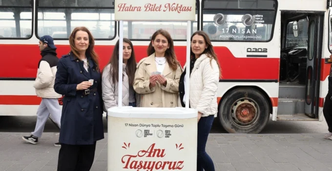 Balıkesir'De Toplu Taşıma Gününde Geçmişe Yolculuk