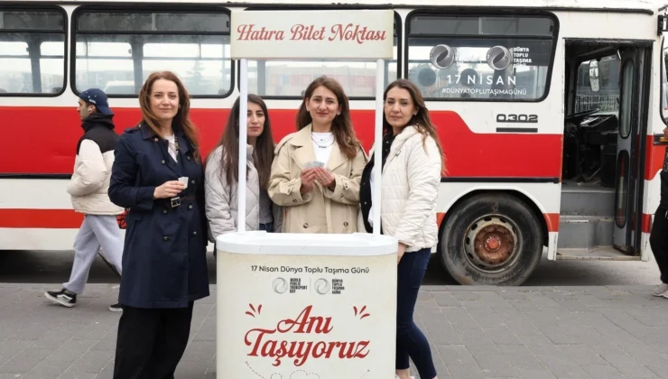 Balıkesir'De Toplu Taşıma Gününde Geçmişe Yolculuk