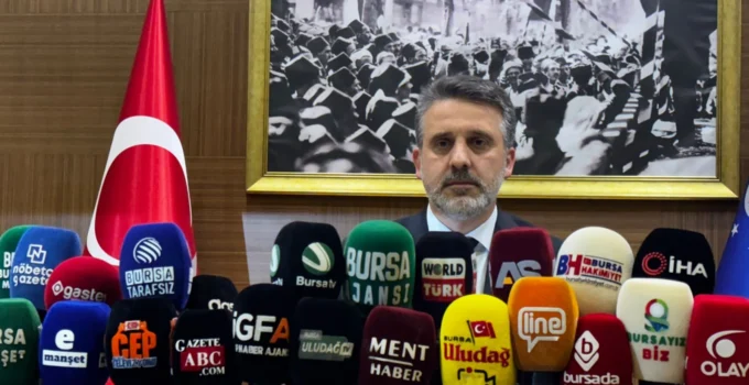 Başkan Vekili Biba Açıkladı… Bursa'Da Su Fiyatlarına Ayar Geliyor