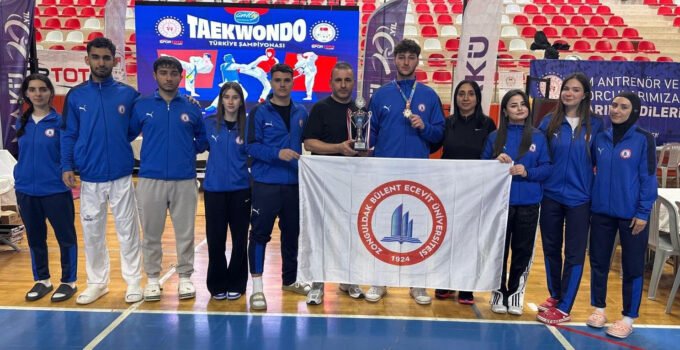 BEUN, Tekvando Şampiyonası’ndan Altın Madalya ve 3’üncülük Kupası ile Döndü