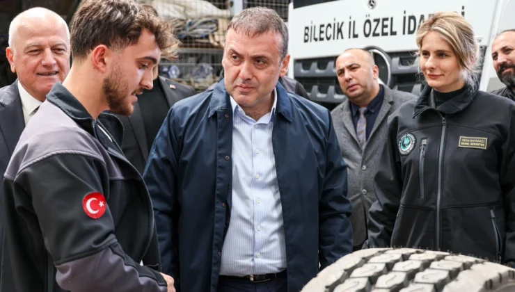 Bilecik'Te Vali Sözer Ulaşım Yatırımlarını Yerinde Inceledi