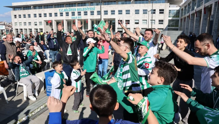 Bursa'Da Şampiyonluk Heyecanı Nilüfer’de Zirve Yaptı