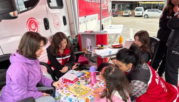 Bursa Harmancık’ta Mobil Sosyal Hizmet Hamlesi