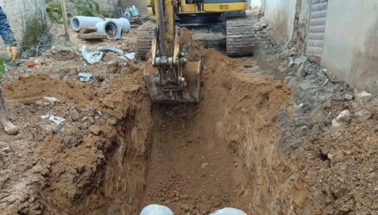 Bursa İznik Müşküle’de Altyapı Seferberliği… 4 Bin 800 Metre Hat Yenileniyor