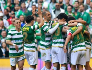 Bursaspor 1. Lig’e Yükseldi… Bursa'Da 5 Gollü Zafer!