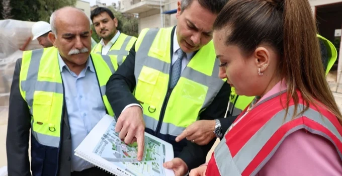 Büşra Özdemir'Den Kentsel Yenileme Projesine Yakın Takip