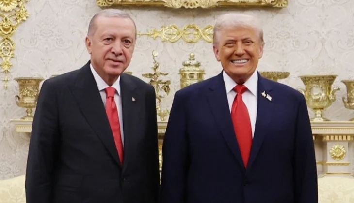 Cumhurbaşkanı Erdoğan, Trump'La Görüştü