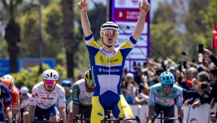 Cumhurbaşkanlığı Bisiklet Turu’nda Ilk Etap Tom Crabbe’nin