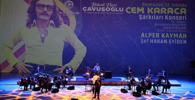 Denizli Büyükşehir’den Cem Karaca Anısına Konser