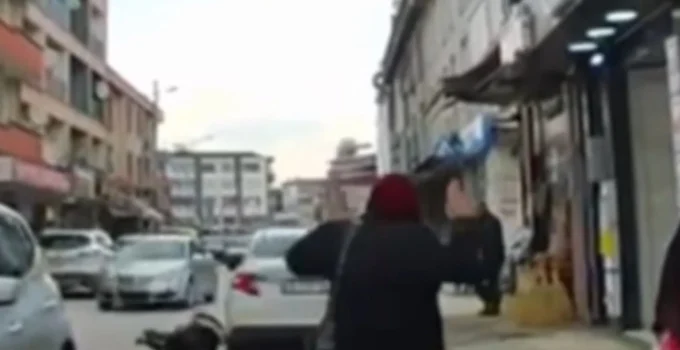 Düzce'De Engelli Yayaya Çarptı, Kaçtı!