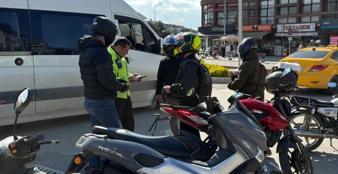 Düzce’de Motosiklet Denetimleri Artırıldı