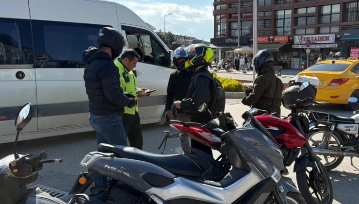 Düzce’de Motosiklet Denetimleri Artırıldı