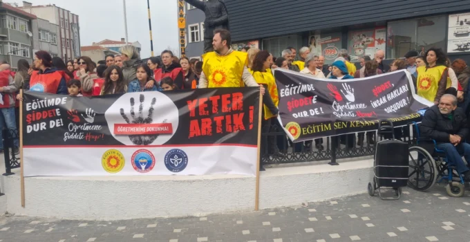 Edirne Keşan’da &Quot;Okulda Şiddete&Quot; Sessiz Çığlık