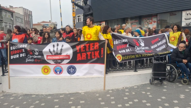 Edirne Keşan’da &Quot;Okulda Şiddete&Quot; Sessiz Çığlık