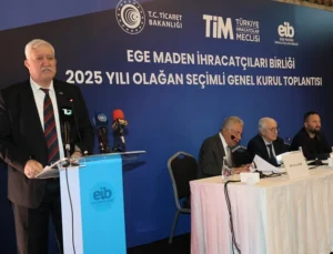 Ege Maden İhracatçıları'Nda Alimoğlu Güven Tazeledi