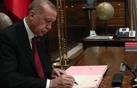 Erdoğan’dan Üst Düzey Atamalar