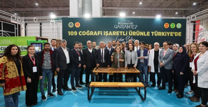 Gaziantep Büyükşehir, 16’Ncı Gaptarim Fuarı’nda Yerini Aldı