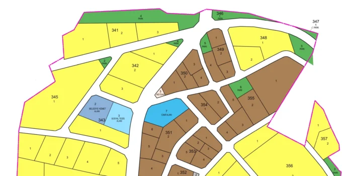 Gebze Kadıllı'Da 11 Hektar Alanda Imar Uygulaması Tamamlandı