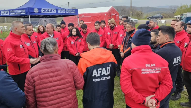 Gölcük'Te Gölak Eğitimleri Sürdürüyor