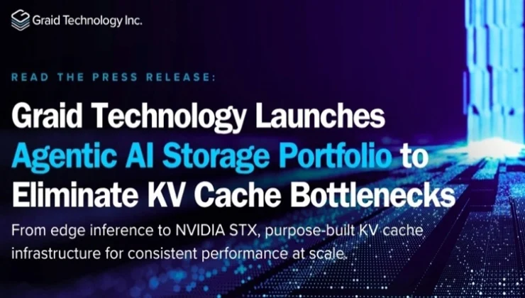 Graid Technology, Kv Cache Darboğazlarını Gidermek Için Agentic Ai Depolama Portföyünü Tanıttı