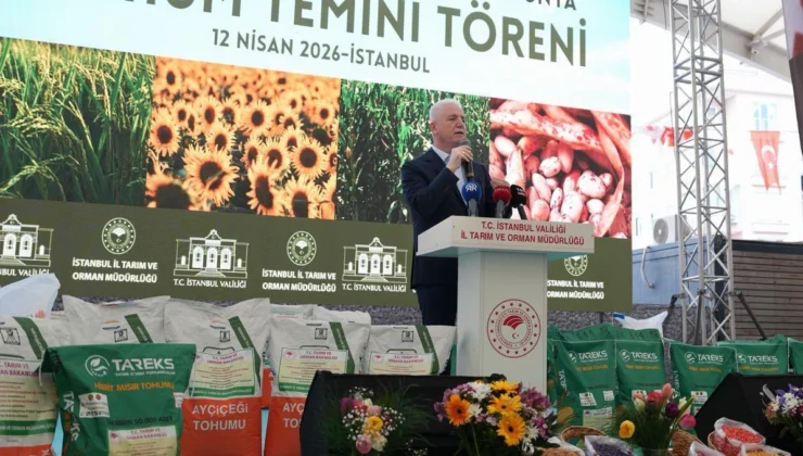İstanbul’da Çiftçiye Dev Destek… 84 Ton Tohum Dağıtılacak