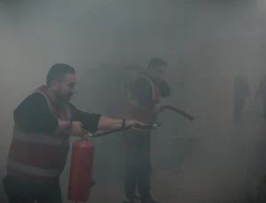 İzmir'De Afetlere Karşı Tam Hazırlık… Tatbikat Gerçeği Aratmadı