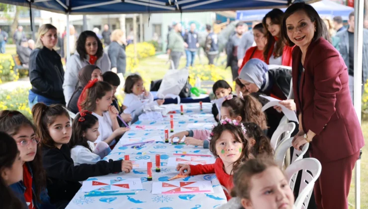 İzmir Karabağlar’da Çocuk Şenliği Ilçeyi Sardı