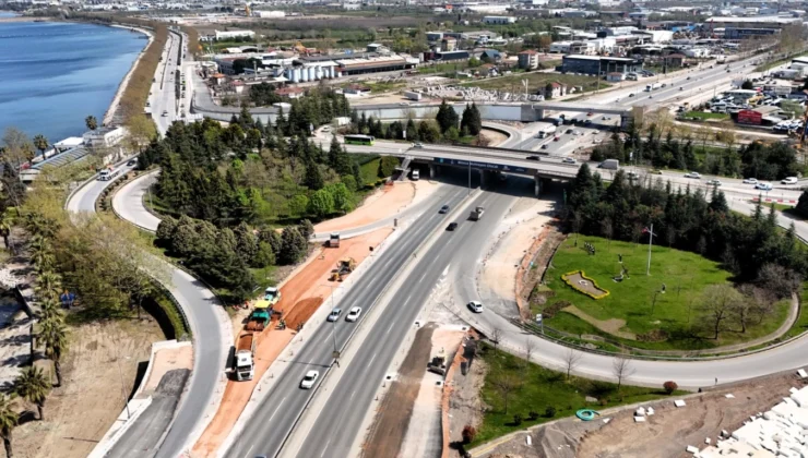 İzmit Sahil Bağlantı Kolu Trafiğe Kapatılıyor