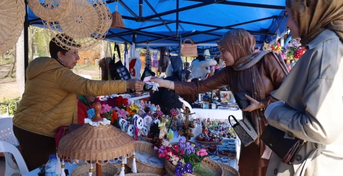 Kadın Emeği Ormanya’da Ziyaretçilerle Buluştu