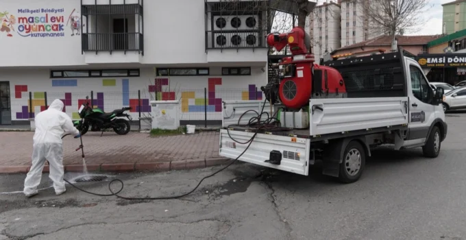 Kayseri Melikgazi'De Haşeresiz Yaz Hazırlığı