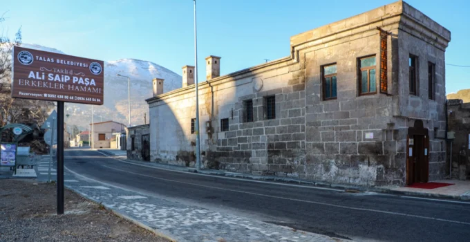 Kayseri Talas'In Hamamlarına Büyük Ilgi