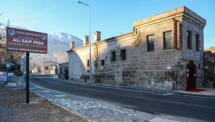 Kayseri Talas'In Hamamlarına Büyük Ilgi