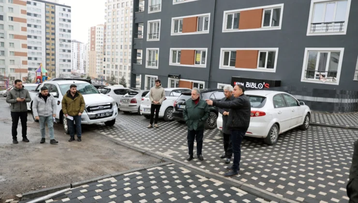 Kayseri Talas'Ta Hafta Sonunda Otopark Mesaisi