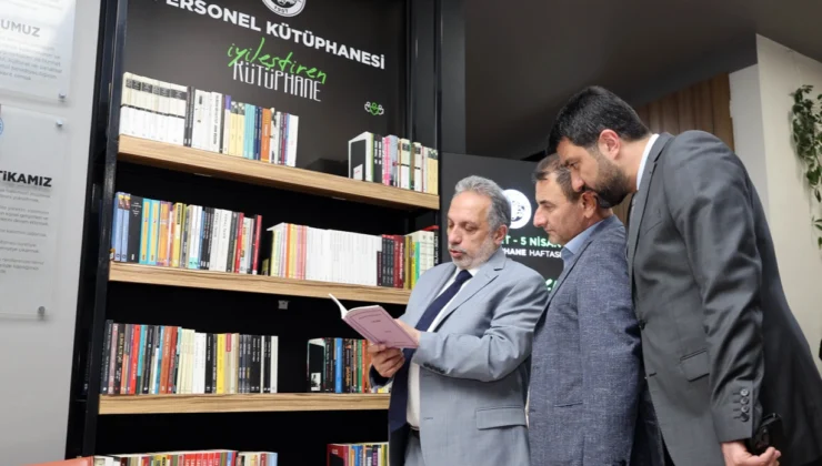 Kayseri Talas'Tan 'İyileştiren Kütüphane'