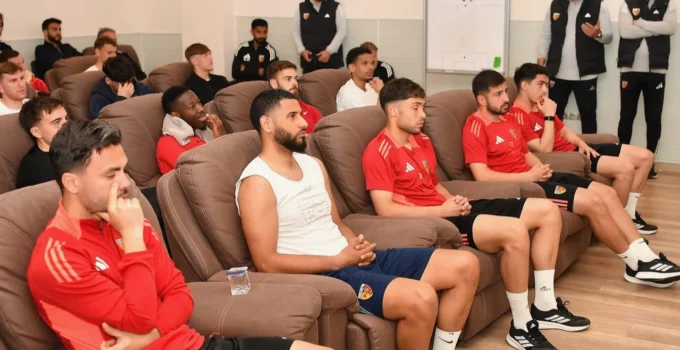 Kayserispor'A Moral Ziyareti