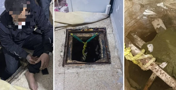 Kilis'Te Kuyuda Saklanan Firari Yakalandı!